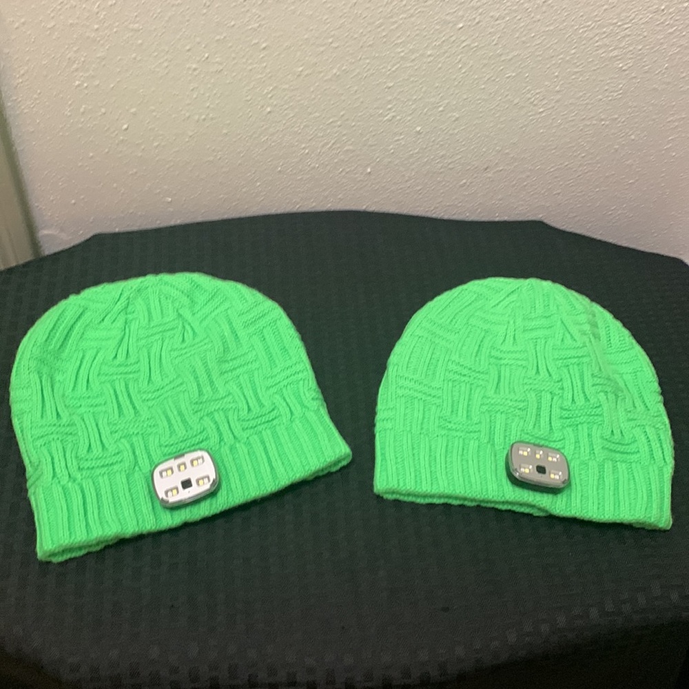 Set Of Two Zennutt Beanie Hat For Men 3 Led Light… - image 6